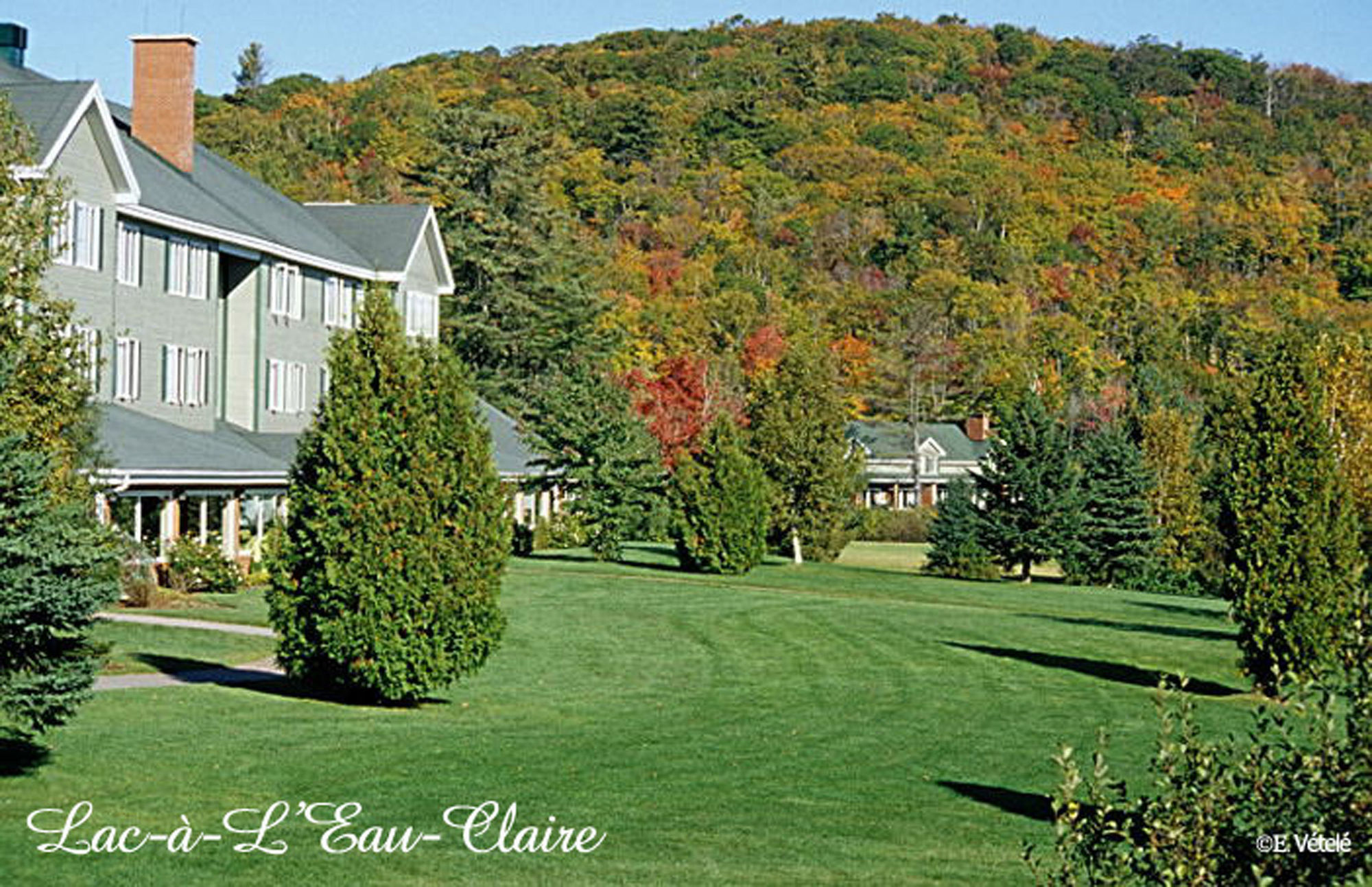 Auberge du Lac-à-l'Eau-Claire Saint-Alexis-des-Monts Exterior foto